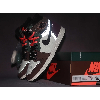 Air Jordan 1 High OG Crafted DH3097-001 Black/Archaeo Brown/Dark Chocolate Mens Womens Shoes