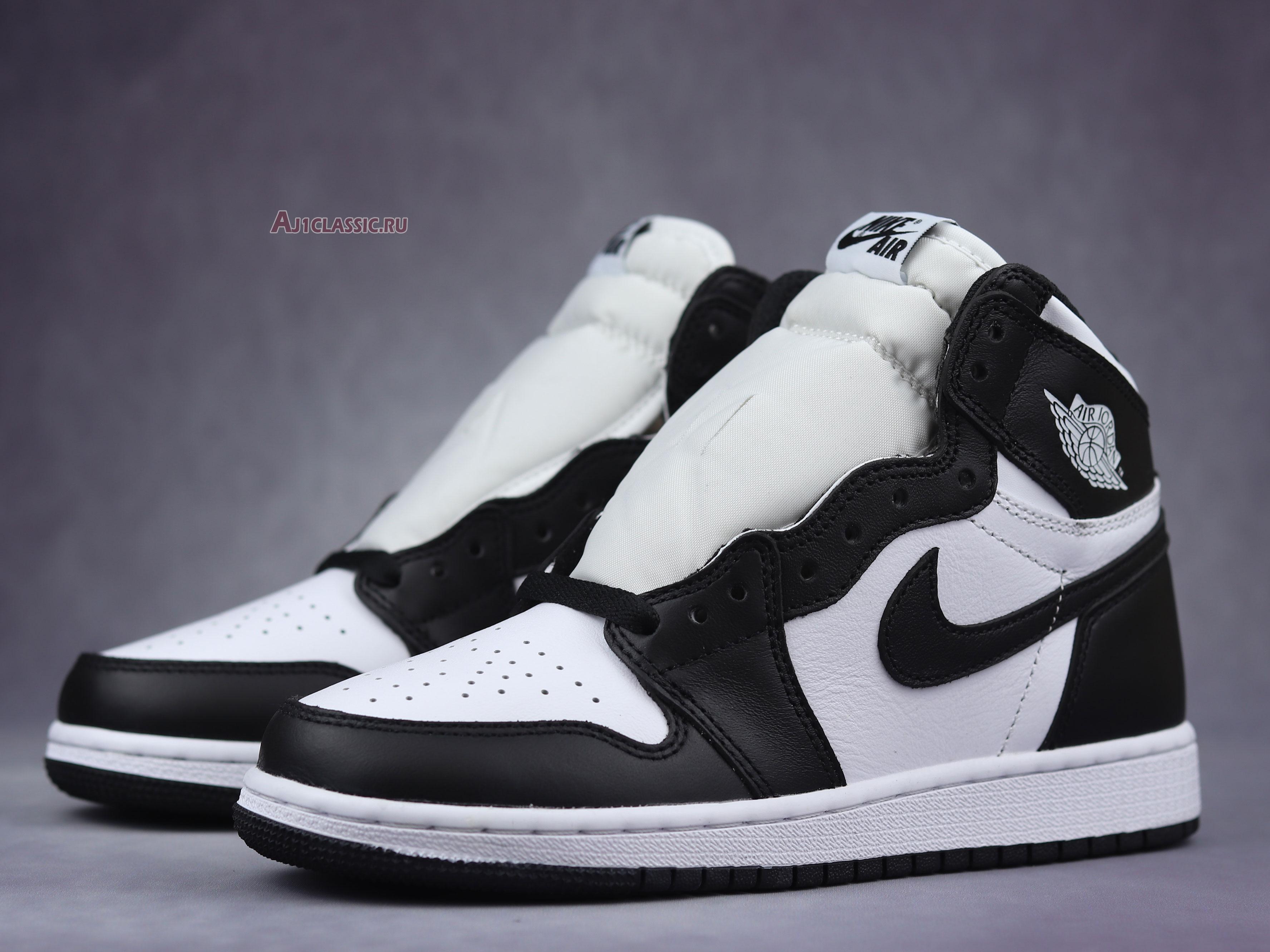 Air Jordan 1 Retro High OG BG "Black White" 2014 575441-010