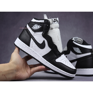 Air Jordan 1 Retro High OG BG Black White 2014 575441-010 Black/White-Black Mens Womens Shoes