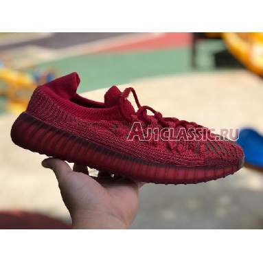 Adidas Yeezy 350 Boost V2 CMPCT Slate Red GW6945 Slate Red/Slate Red-Slate Red Sneakers