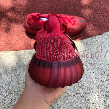 Adidas Yeezy 350 Boost V2 CMPCT Slate Red GW6945 Slate Red/Slate Red-Slate Red Sneakers