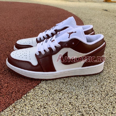 Air Jordan 1 Low Bronze Eclipse DC0774-116 White/White-Bronze Eclipse Sneakers