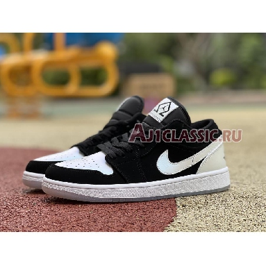 Air Jordan 1 Low Diamond DH6931-001 Black/White Sneakers