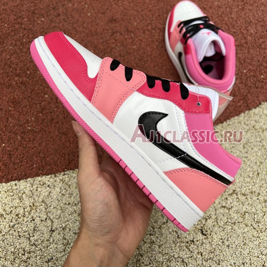 Air Jordan 1 Low GS "White Pinksicle" 553560-162