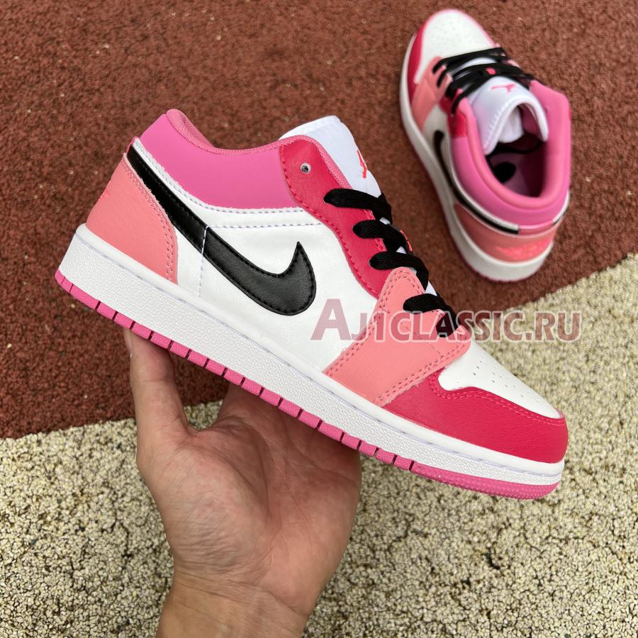 Air Jordan 1 Low GS "White Pinksicle" 553560-162