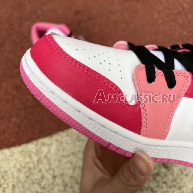 Air Jordan 1 Low GS White Pinksicle 553560-162 White/Black/Pinksicle Sneakers