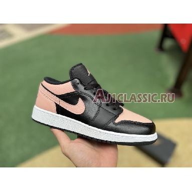 Air Jordan 1 Low Crimson Tint 553558-034 Black/Crimson Tint/Hyper Pink/White Sneakers