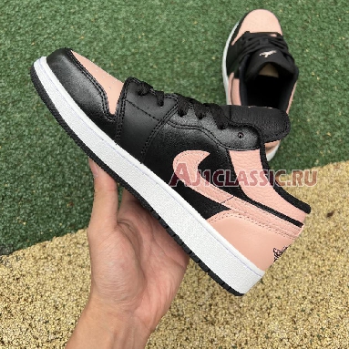 Air Jordan 1 Low Crimson Tint 553558-034 Black/Crimson Tint/Hyper Pink/White Sneakers