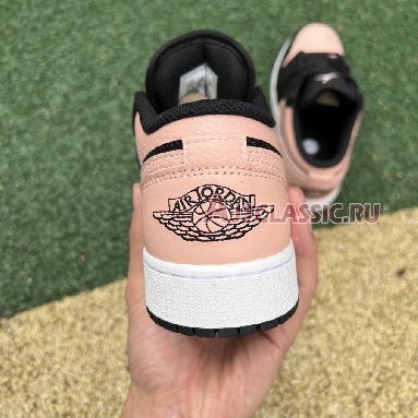 Air Jordan 1 Low Crimson Tint 553558-034 Black/Crimson Tint/Hyper Pink/White Sneakers