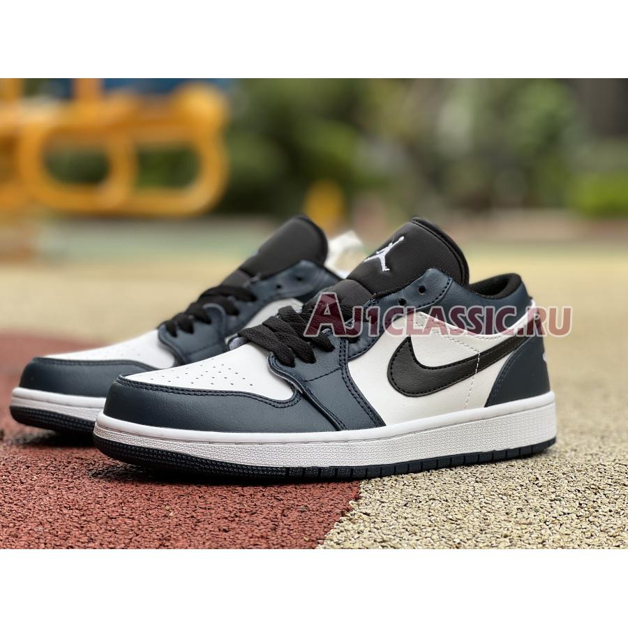 New Air Jordan 1 Low "Dark Teal" 553558-411 Shoes