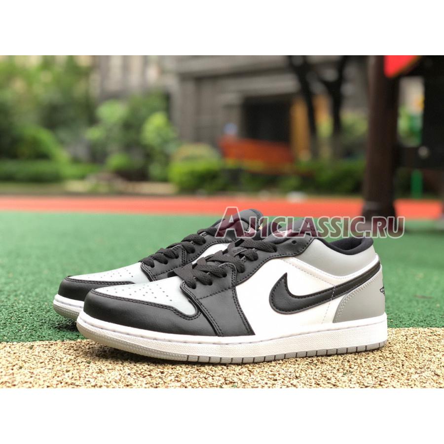 New Air Jordan 1 Low "Shadow Toe" 553558-052 Shoes