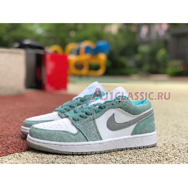 Air Jordan 1 Low New Emerald DN3705-301 New Emerald/White-Light Steel Grey Sneakers