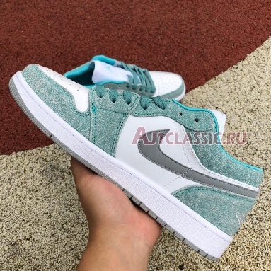 Air Jordan 1 Low New Emerald DN3705-301 New Emerald/White-Light Steel Grey Sneakers