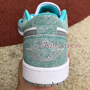 Air Jordan 1 Low New Emerald DN3705-301 New Emerald/White-Light Steel Grey Sneakers