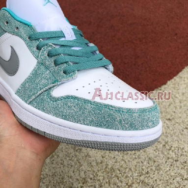 Air Jordan 1 Low New Emerald DN3705-301 New Emerald/White-Light Steel Grey Sneakers