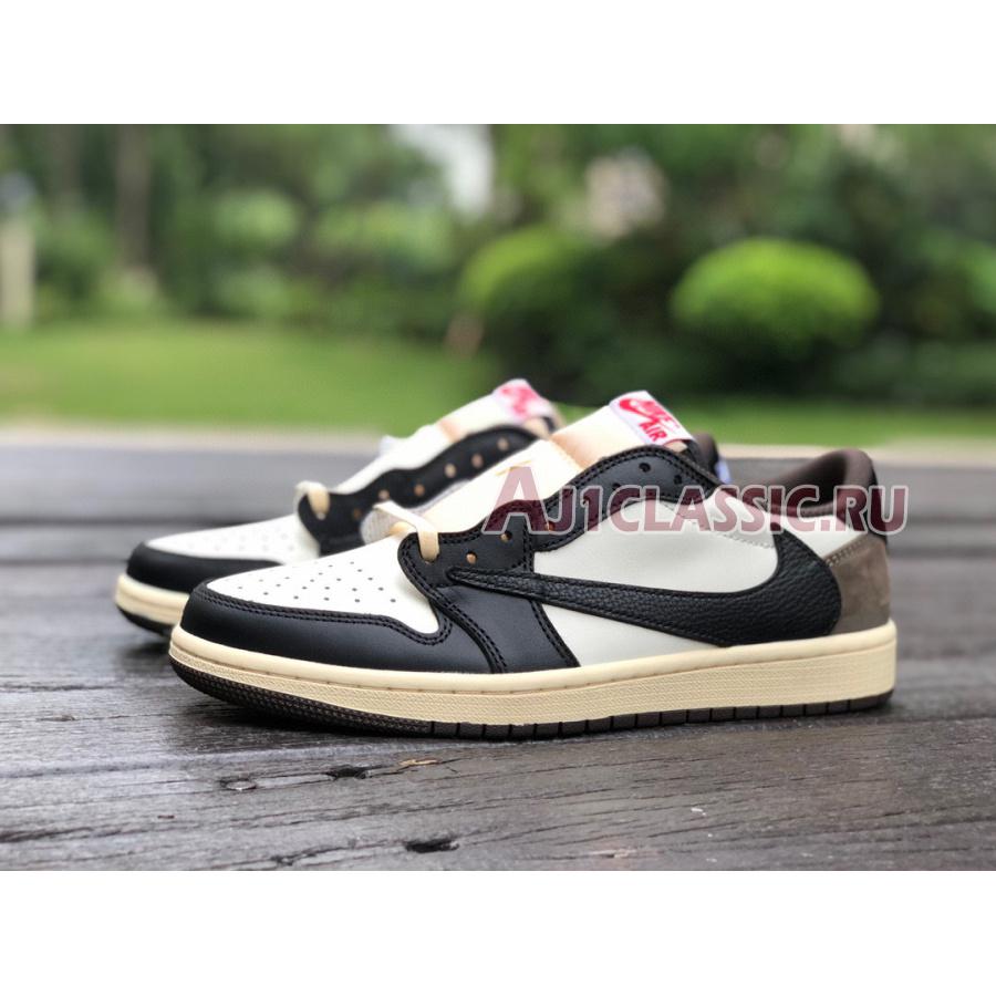 New Travis Scott x Air Jordan 1 Low "Dark Mocha" CQ4277-105 Shoes