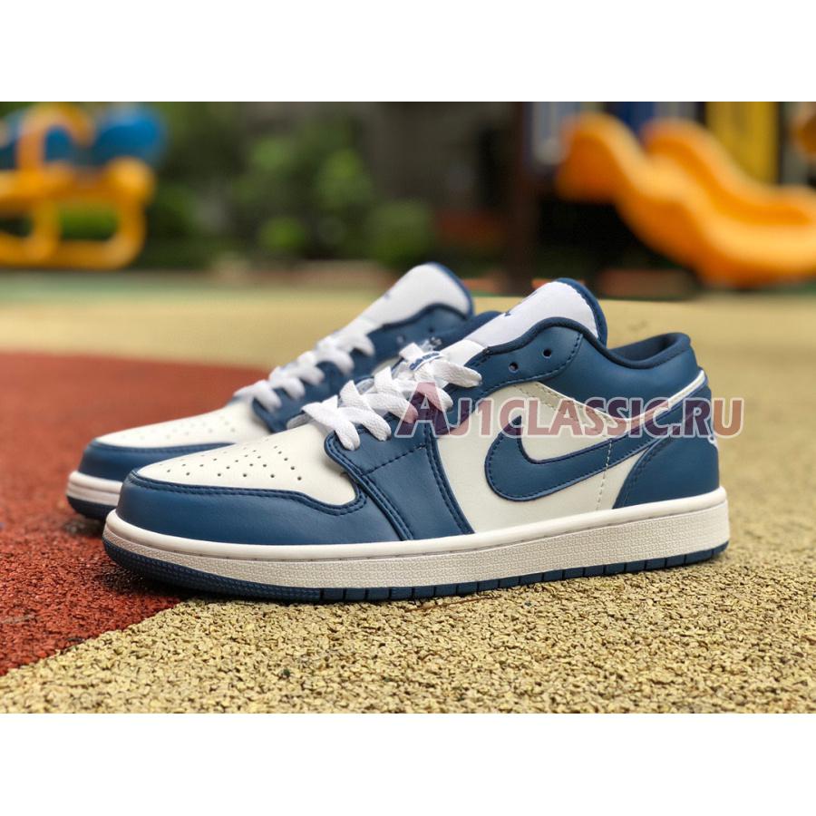 New Air Jordan 1 Low "Marina Blue" DC0774-114 Shoes