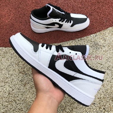 Air Jordan 1 Low Invert DR0502-101 Black/White Mens Womens Shoes