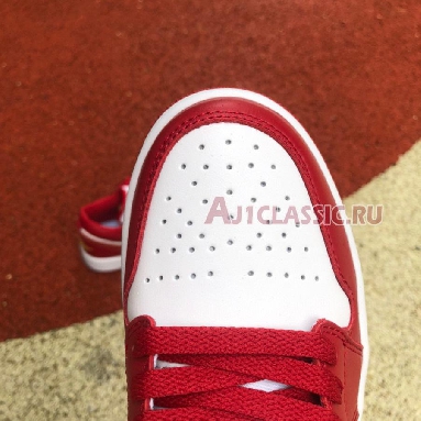 Air Jordan 1 Low Cardinal 553560-607 Noble Red/White/Noble Red/University Gold Sneakers