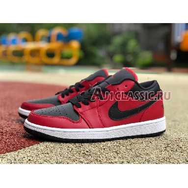 Air Jordan 1 Low Gym Red 553558-605 Gym Red/Black-White Sneakers