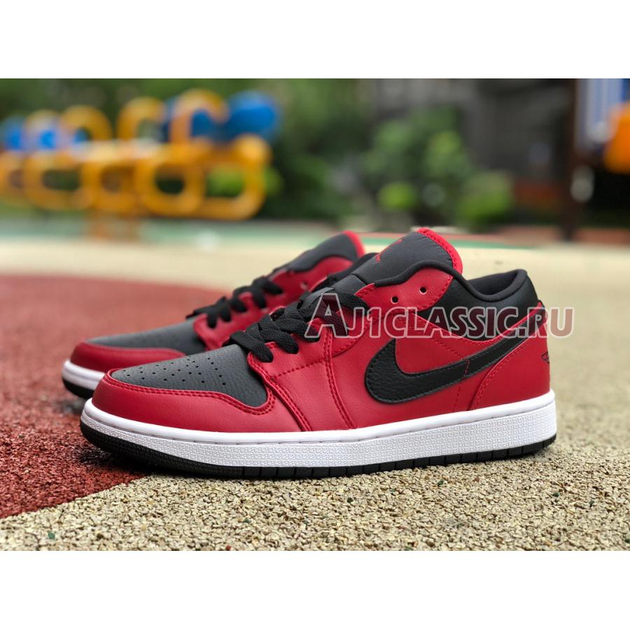 New Air Jordan 1 Low "Gym Red" 553558-605 Shoes