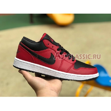 Air Jordan 1 Low Gym Red 553558-605 Gym Red/Black-White Sneakers