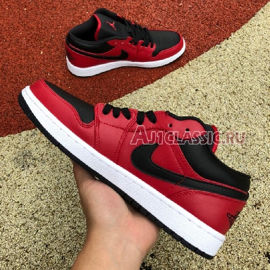 Air Jordan 1 Low Gym Red 553558-605 Gym Red/Black-White Sneakers