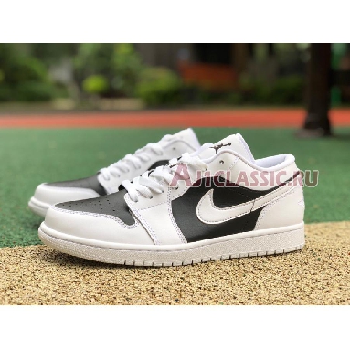 Air Jordan 1 Low Panda DC0774-100 White/White-Black Sneakers