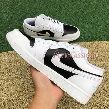 Air Jordan 1 Low Panda DC0774-100 White/White-Black Sneakers