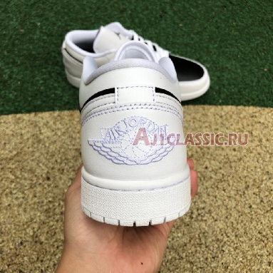 Air Jordan 1 Low Panda DC0774-100 White/White-Black Sneakers