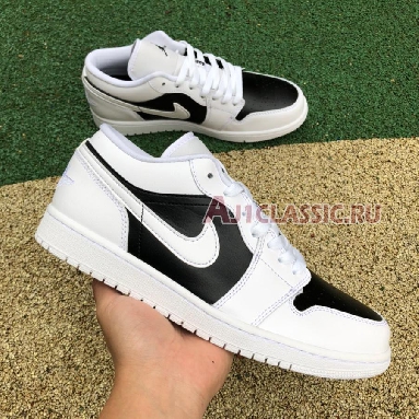 Air Jordan 1 Low Panda DC0774-100 White/White-Black Sneakers