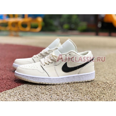 Air Jordan 1 Low Coconut Milk DC0774-121 Coconut Milk/Black-White Sneakers