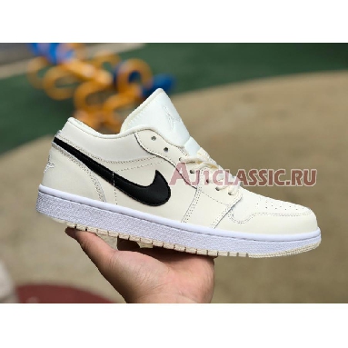 Air Jordan 1 Low Coconut Milk DC0774-121 Coconut Milk/Black-White Sneakers