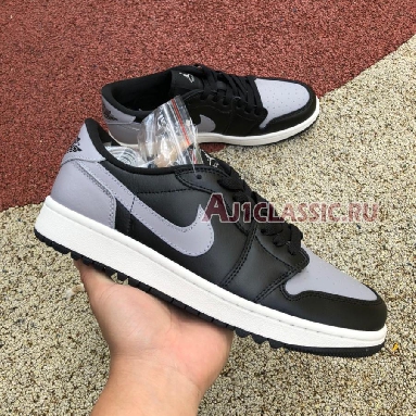 Air Jordan 1 Low Golf Shadow DD9315-001 Black/Sail-Medium Grey Sneakers