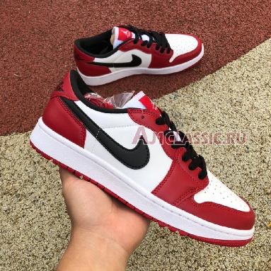 Air Jordan 1 Low Golf Chicago DD9315-600 Varsity Red/Black/White Mens Womens Shoes