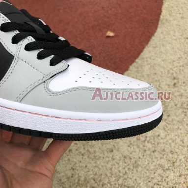 Air Jordan 1 Low Grey Fog Bleached Coral 553558-062 Black/Grey Fog/White/Bleached Coral Sneakers