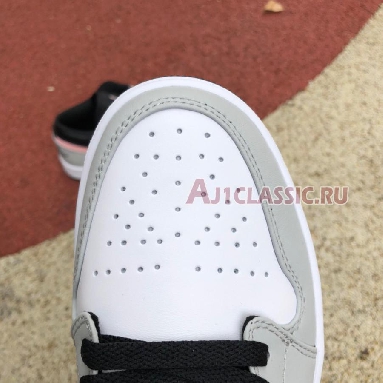 Air Jordan 1 Low Grey Fog Bleached Coral 553558-062 Black/Grey Fog/White/Bleached Coral Mens Womens Shoes