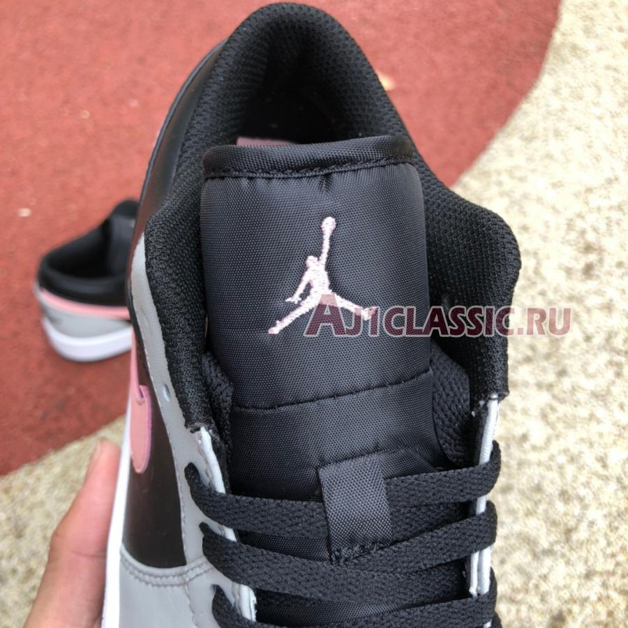 Air Jordan 1 Low "Grey Fog Bleached Coral" 553558-062