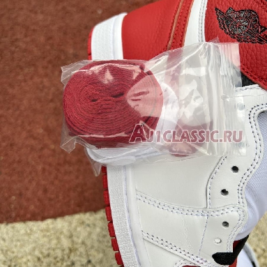 Air Jordan 1 Retro High OG Heritage 555088-161 White/University Red/Black Sneakers