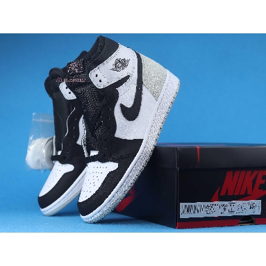 Air Jordan 1 Retro High OG Grey Fog 555088-108 White/Black-Grey Fog-Bleached Coral Sneakers