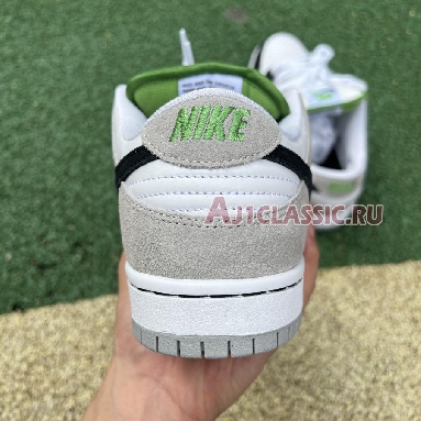 Nike SB Dunk Low Chlorophyll BQ6817-011 Medium Grey/White/Chlorophyll/Black Mens Womens Shoes