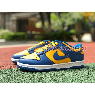 Nike Dunk Low UCLA DD1391-402 Blue Jay/University Gold-White Mens Womens Shoes