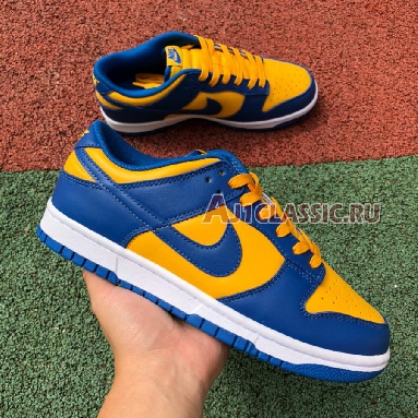 Nike Dunk Low UCLA DD1391-402 Blue Jay/University Gold-White Mens Womens Shoes