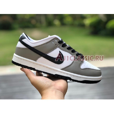 Nike Dunk Low Light Smoke Grey DD1503-117 White/Light Smoke Grey-Black Mens Womens Shoes