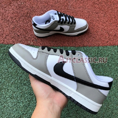 Nike Dunk Low Light Smoke Grey DD1503-117 White/Light Smoke Grey-Black Mens Womens Shoes