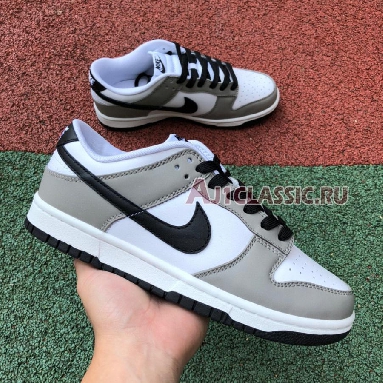 Nike Dunk Low Light Smoke Grey DD1503-117 White/Light Smoke Grey-Black Mens Womens Shoes