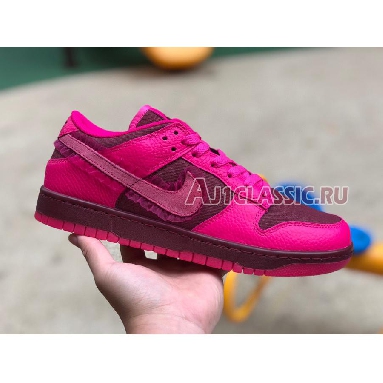 Nike Dunk Low Valentines Day DQ9324-600 Team Red/Pink Prime Mens Womens Shoes