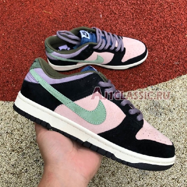 Otomo Katsujiro x Nike Dunk Low Steamboy OST Pluto DO7412-989 Black/Light Pink/Grass Green/Dark Blue Mens Womens Shoes