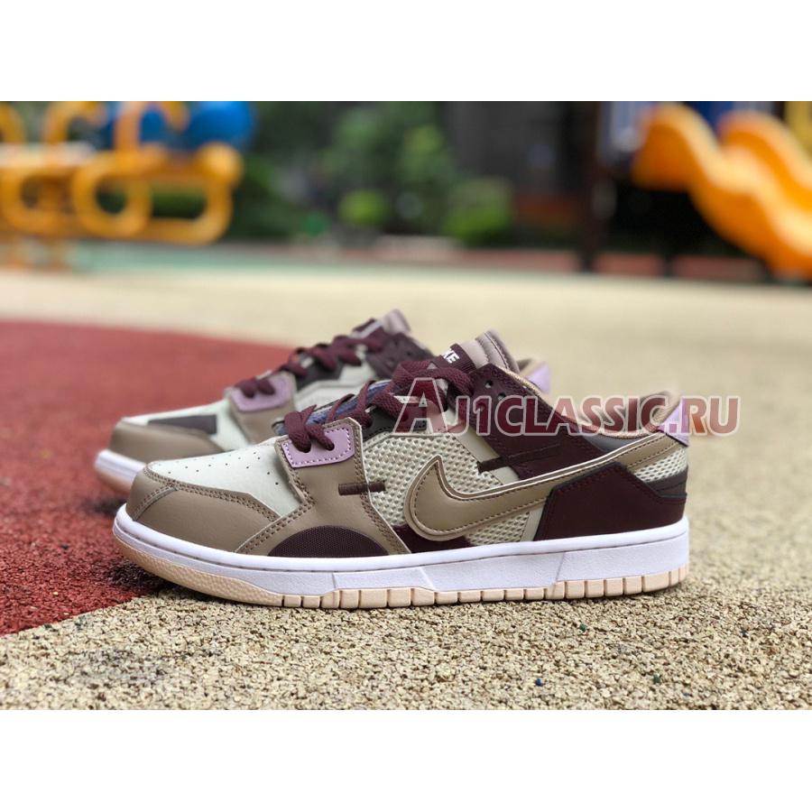 New Nike Dunk Scrap "Latte" DH7450-100 Shoes