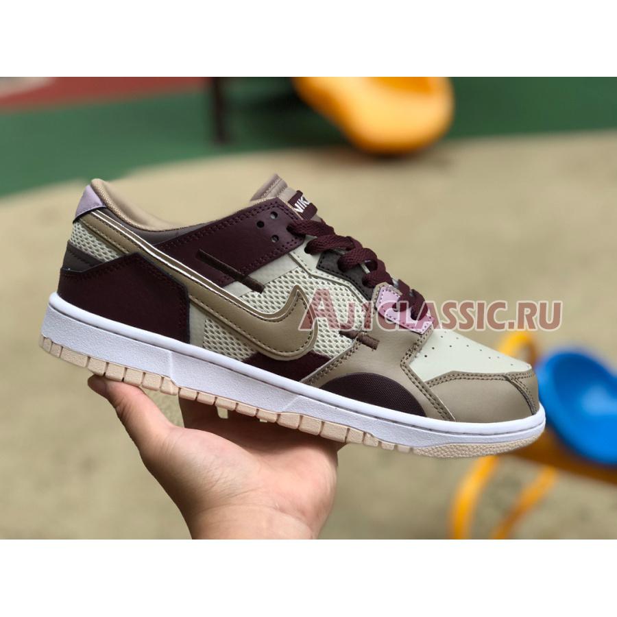 New Nike Dunk Scrap "Latte" DH7450-100 Shoes